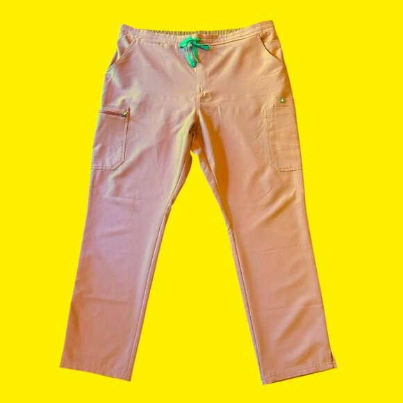 Figs Pants - FIGS Technical Collection Mauve Pink Scrubs Pants Size XL Unisex Men's Women's